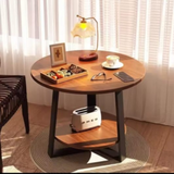 Eye-catching luxury double layered coffe side table