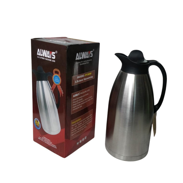 Stainless Steel Unbreakable Vuccum Jug/Flask  1.0Ltr