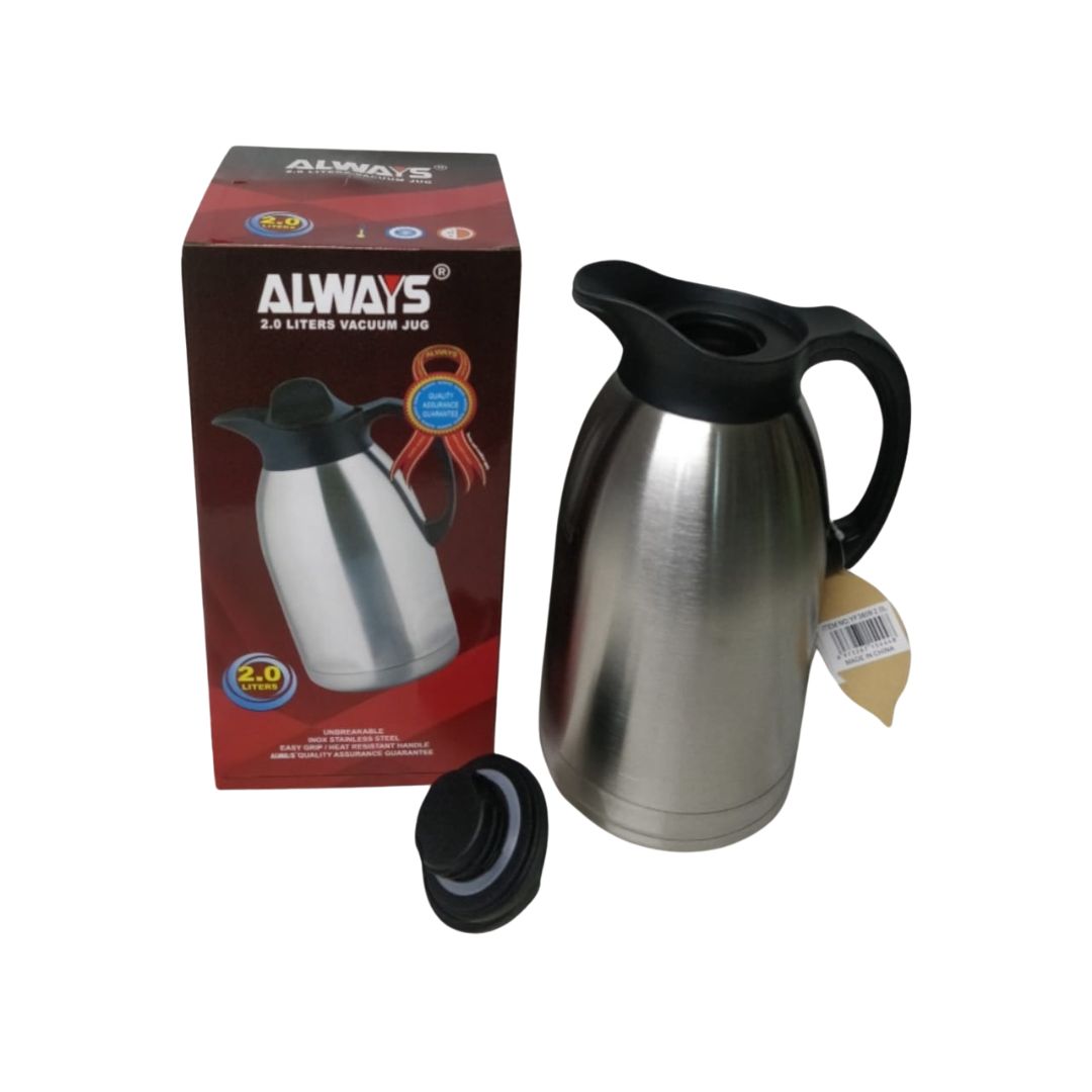 Stainless Steel Unbreakable Vuccum Jug/Flask  1.0Ltr