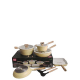 NONSTICK COOKWARE  With INDUCTION BASE