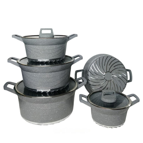 GRANITE COOKWARE 10PC SET