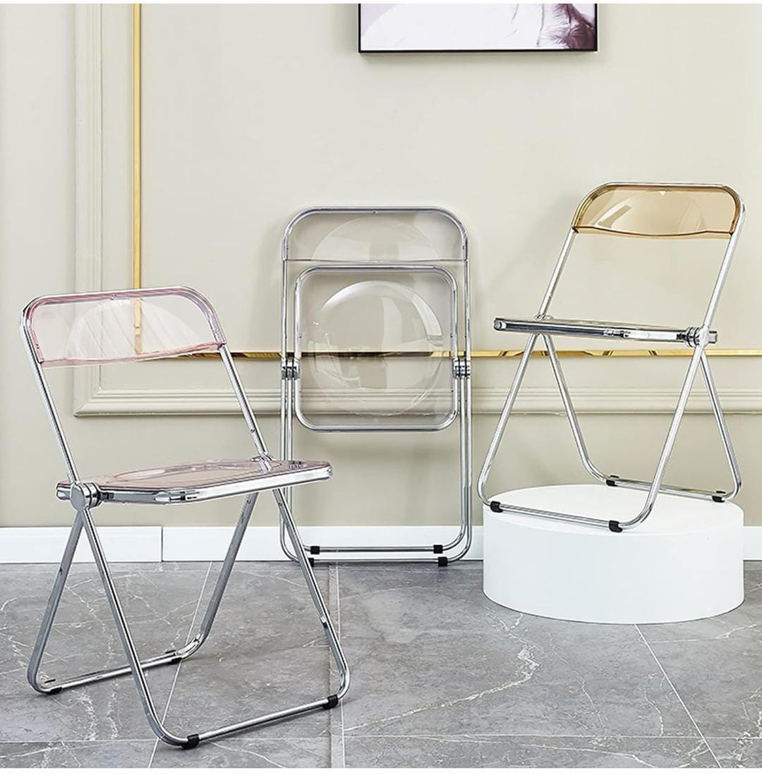 Transparent Acrylic Folding Chair