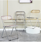 Transparent Acrylic Folding Chair