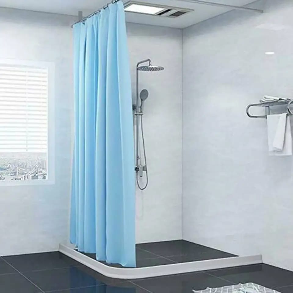 Silicone Shower Barrier Bathroom Water Stopper