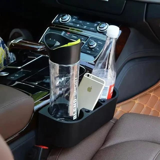 Double car cup holder