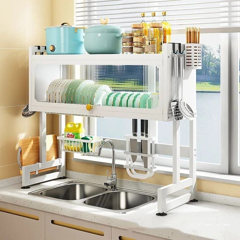 Multi-Purpose Kitchen Storage /Drain Rack