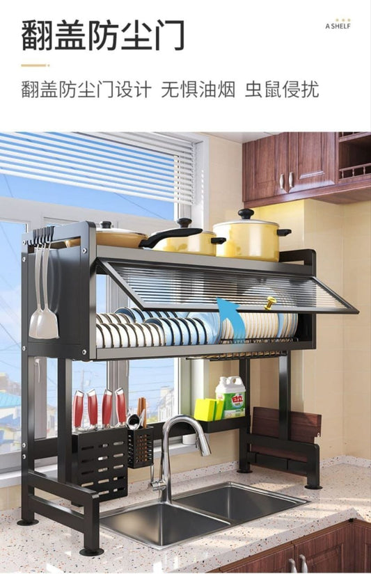 Multi-Purpose Kitchen Storage /Drain Rack