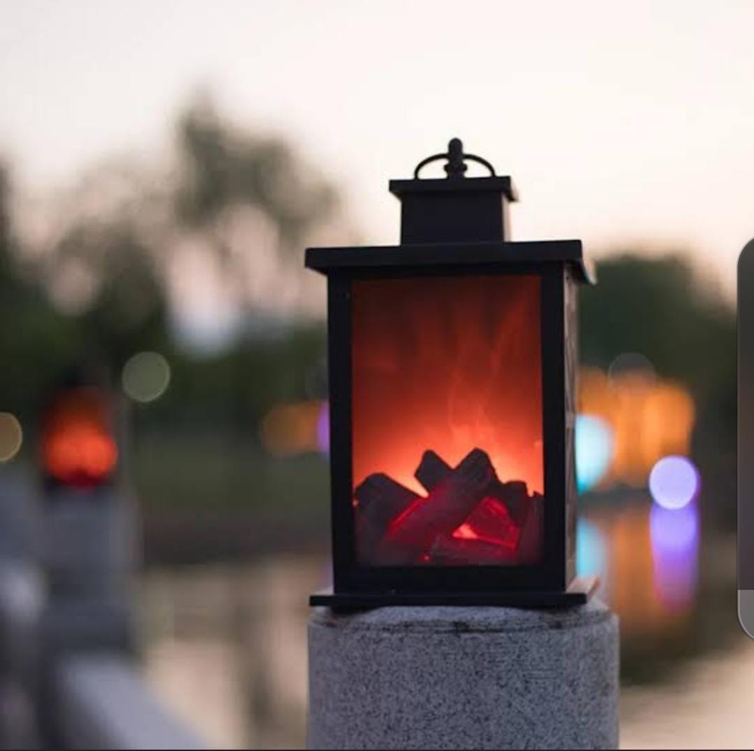 Portable Fire place (Display only) lantern