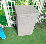 Cotton laundry basket