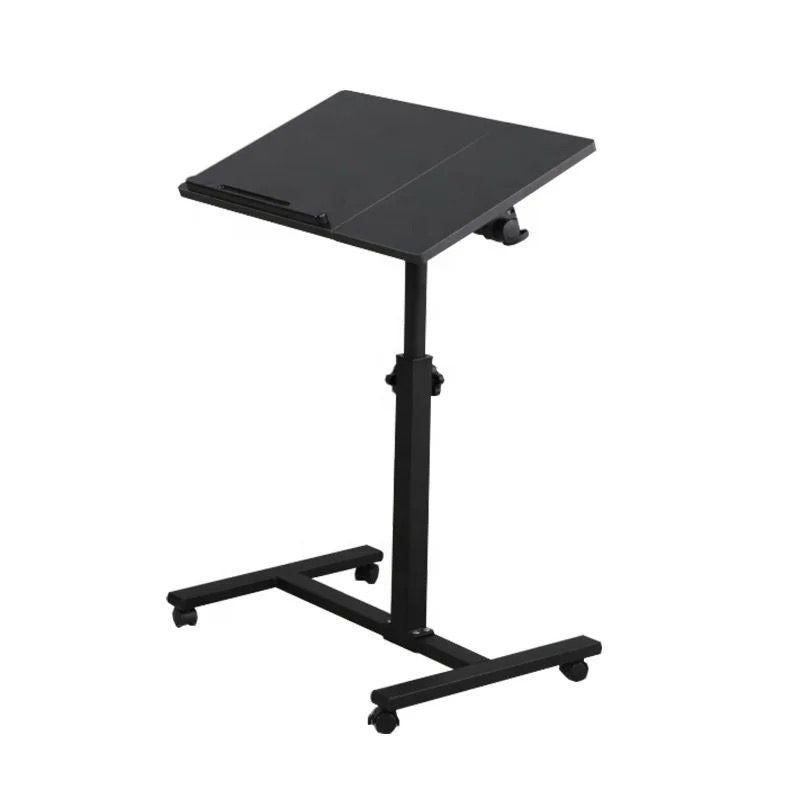 Laptop Stand,Movable Table, Height Adjustable Standing Desk