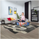 Graffiti Inflatable bean bag Airchair, Multi-Colour