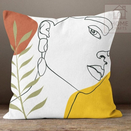 Abstract Throw Pillow case , Housewarming decor pillows