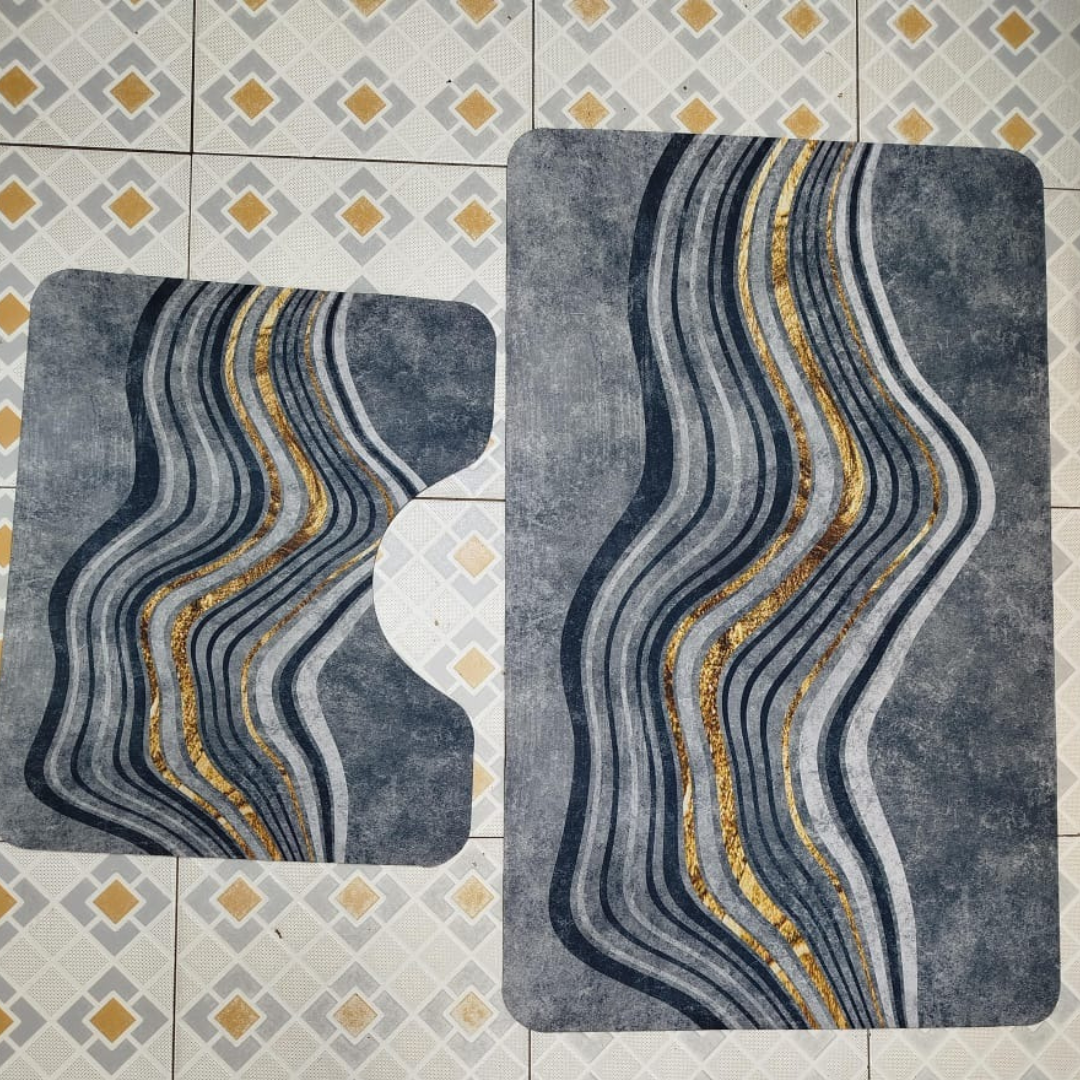 Absorbent rubber mat Toilet mats