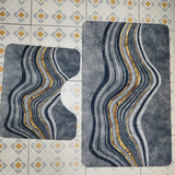 Absorbent rubber mat Toilet mats