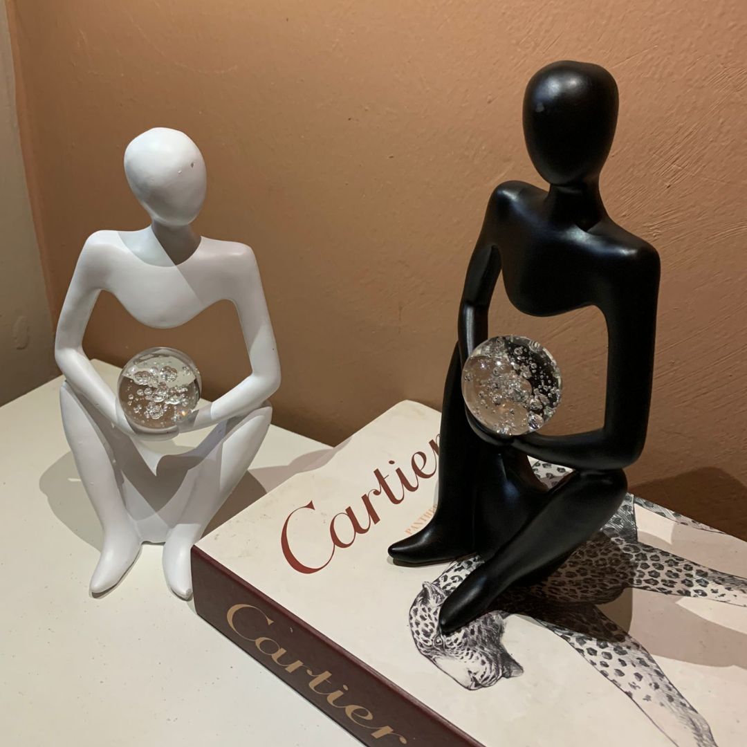 Unbreakable Big Size Home Decoration Statue Yoga Character