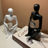Unbreakable Big Size Home Decoration Statue Yoga Character