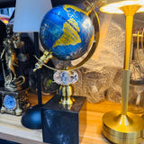 World Globe Marble Base Luxury Home/Office Decor ornament Gift