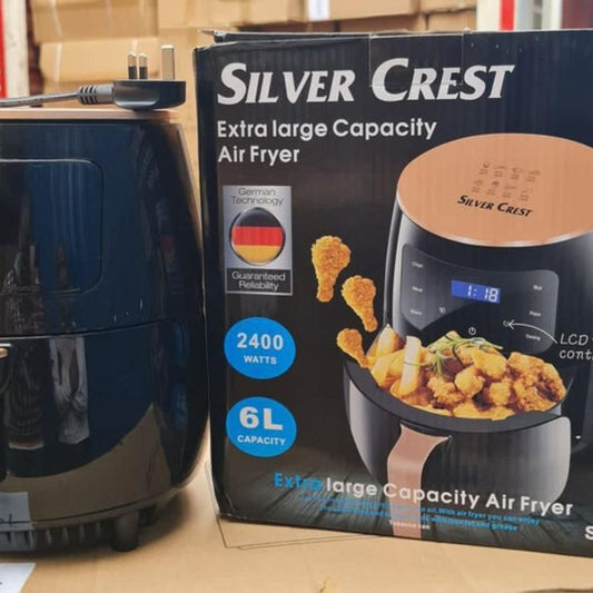 6 Litre Silver Crest Digital Air fryer