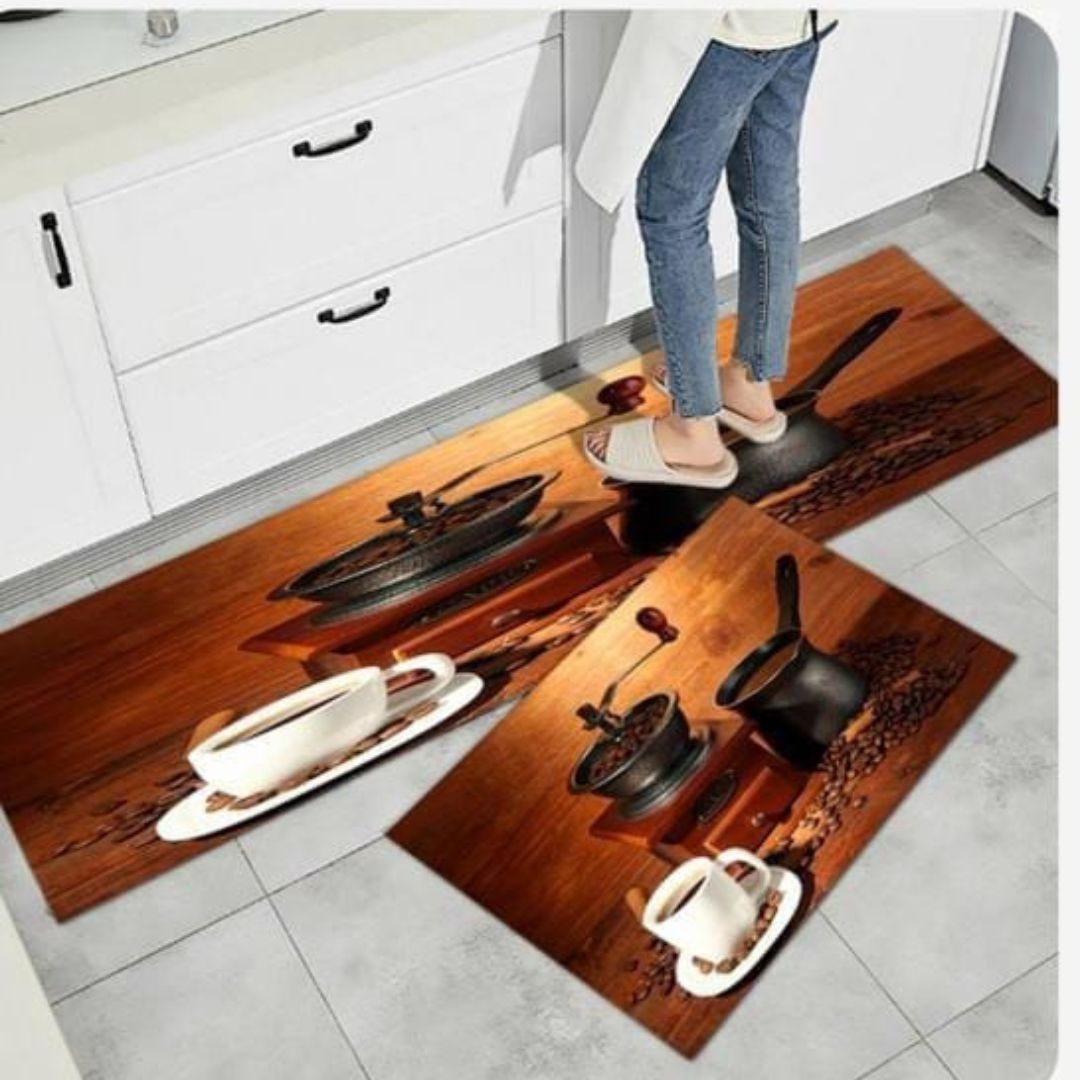 2Pcs kitchen mats