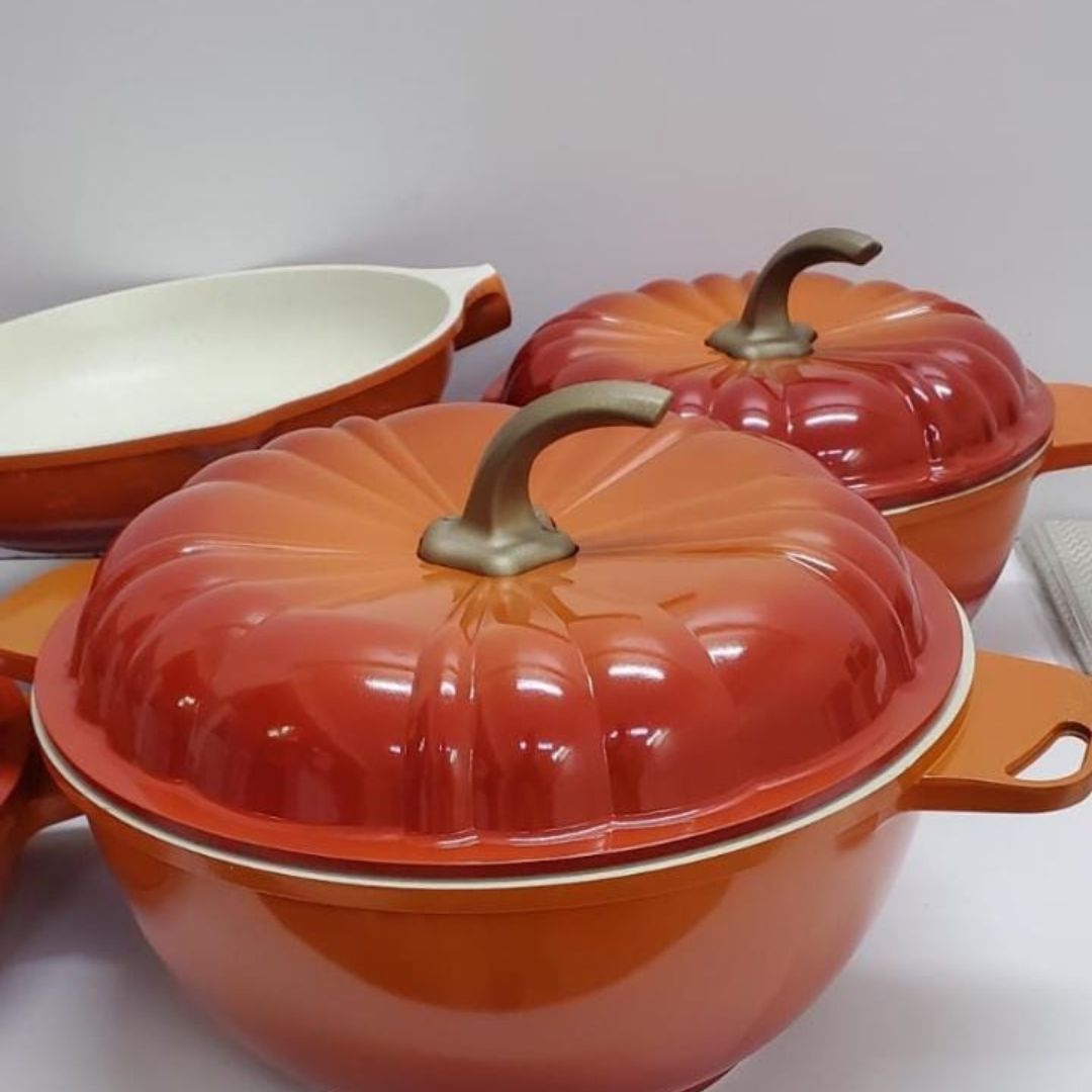 USFE PUMPKIN Granite cookware set 9PCS