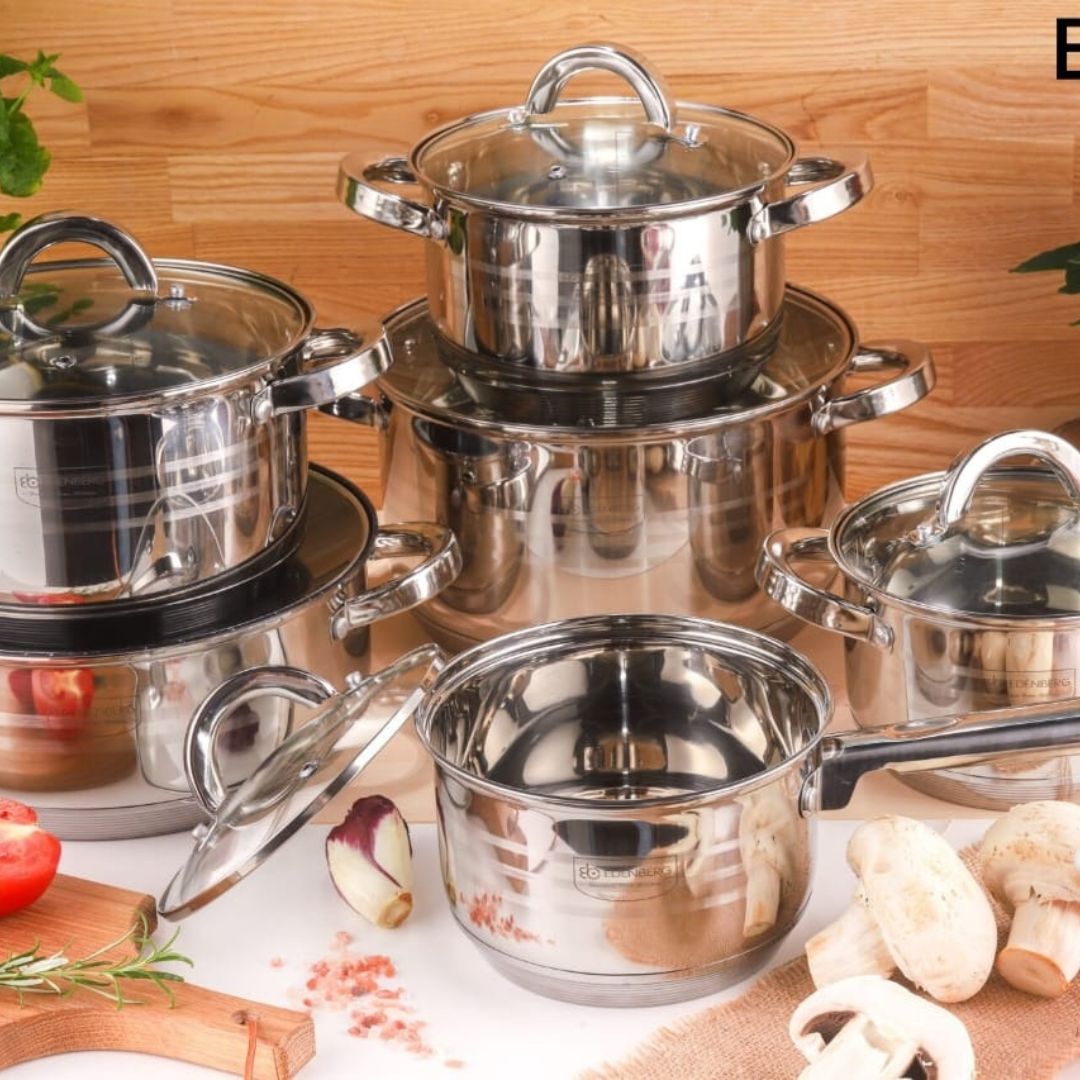 Edenberg Stainless Pots