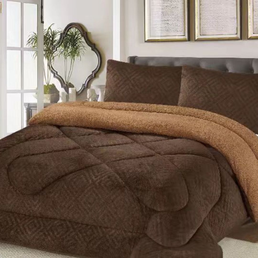 Plain woolen duvets