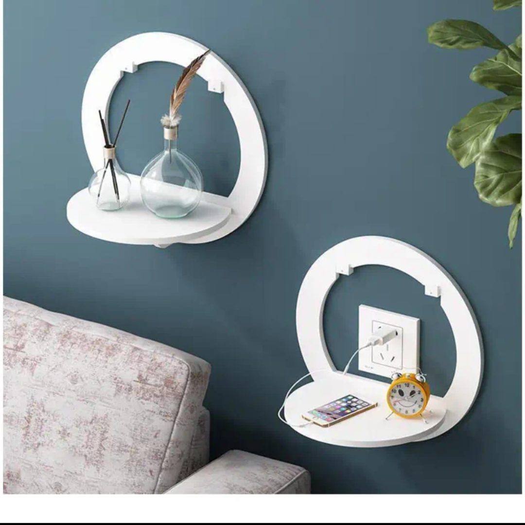 Wall mounted floating storage