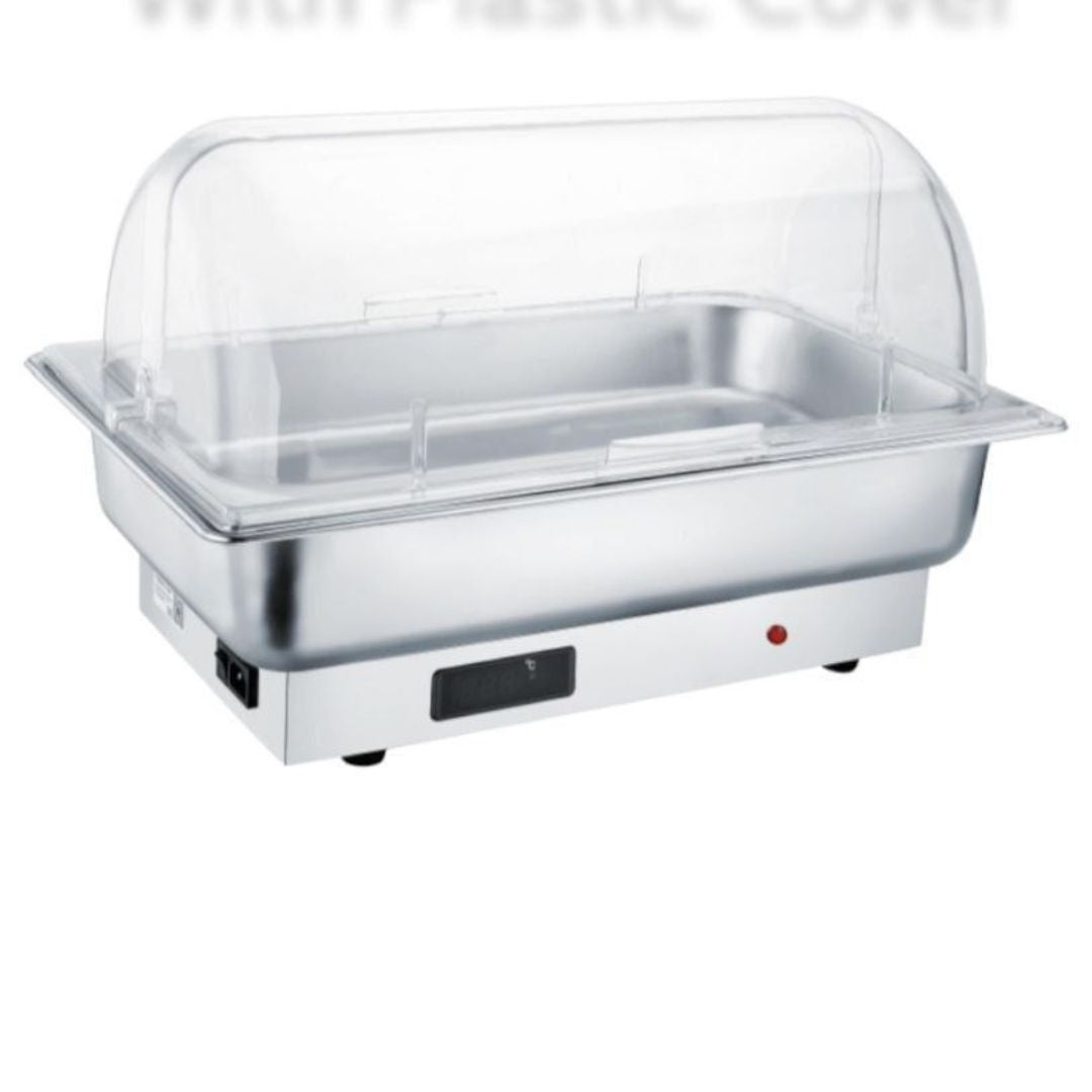 Electric Cheffing Dish 9 Litres with Plastic Cover