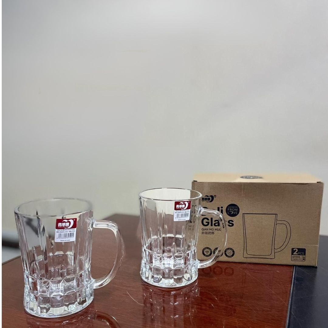 crystal clear glass 24pcs