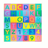 kids play mats with  alphabetic order
