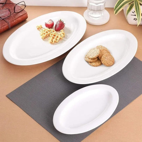 Ceramic Deep Oval Plate  