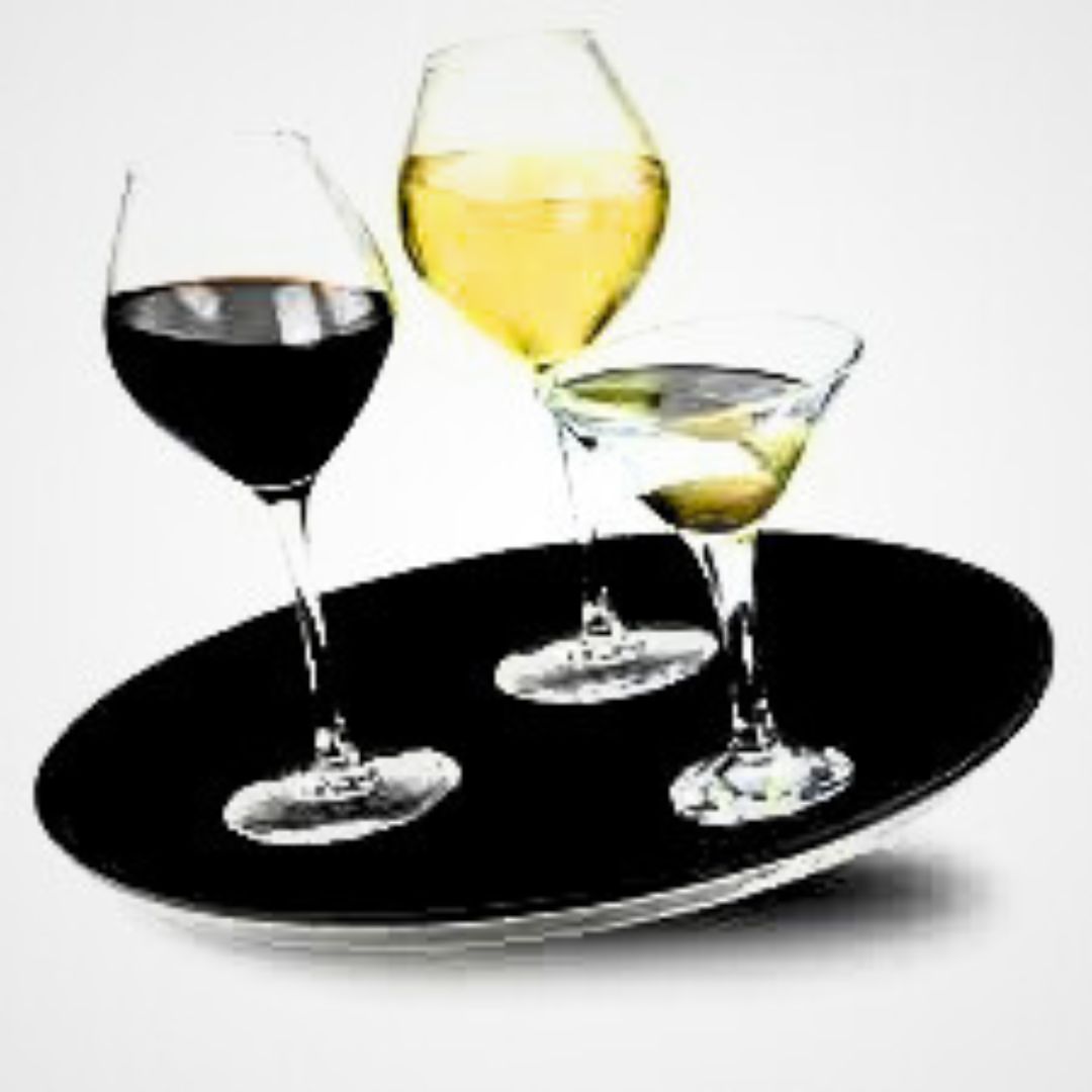 Non-Slippery Serving Tray – Round, 40cm