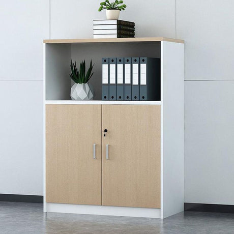 3-Shelf Art Deco Office Storage Cabinet – With Locking Door

Material: Warp-resistant engineered wood
Design: Sleek Art Deco style with smooth finish
Features:
• 3 spacious shelves for organized storage
• Lower cabinet with a secure locking door for added privacy
• Ideal for offices, study rooms, or home workspaces
• Stable and durable construction for long-term use