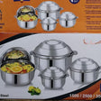 Design: Elegant vanilla-colored finish for a modern and stylish table presentation.

Material: Made from high-grade stainless steel—rust-resistant, durable, and food-safe.

Insulated: Double-wall insulation retains heat to keep food warm for hours.

Lid: Comes with a tight-fitting lid for secure closure and heat retention.

Use: Ideal for serving rice, soups, stews, or pilau at home, events, or gatherings.