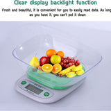 Kitchen Scale with Bowl 5KG
