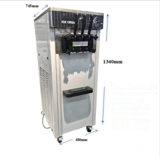 Commercial Ice Cream Machine – Model HL-01 (Floor Standing)
