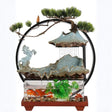 Bamboo Fountain Desktop Fishbowl – Feng Shui Water Feature