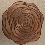 PVC Flower Design Table Placemats – Set of 6