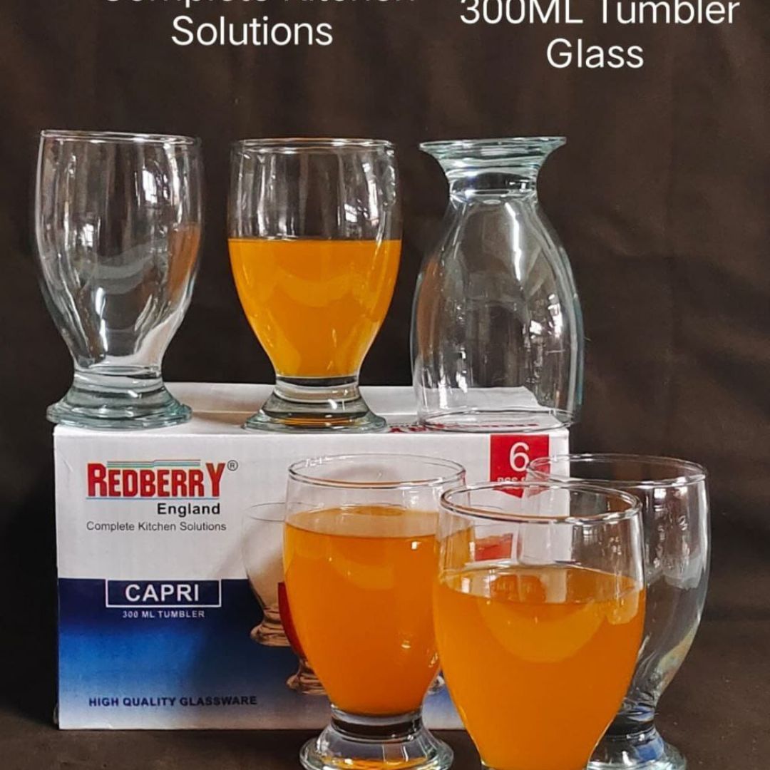 CAPRI  300 mls tumbler GLASSES