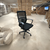 Ergonomic Mesh Office Chair with Lumbar Support & Adjustable Height