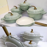 USFE PUMPKIN Granite cookware set 9PCS