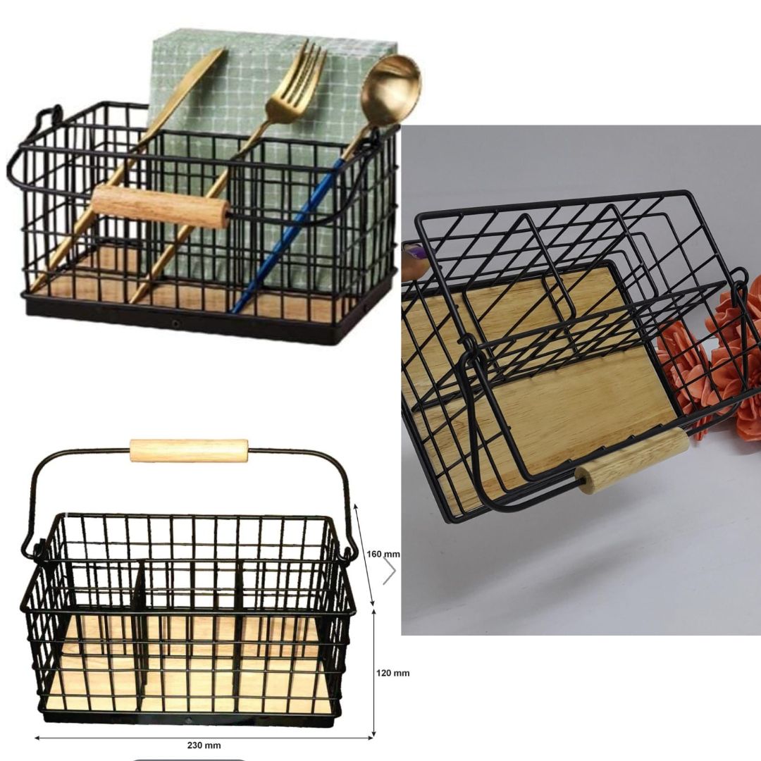 4 in 1 Cutlery holder with handle