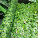 Watermelon leaf artificial green fence