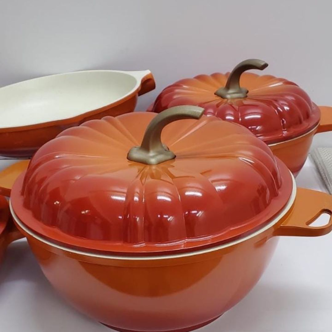 USFE PUMPKIN Granite cookware set