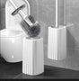 Wall-Mounted Toilet Cleaning Brush Set with Holder cry