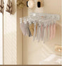 Wall Mounted Folding Laundry Drying Rack with 24 Clips