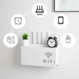 Wall mounted wireless WiFi router box/cover