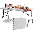 CampMate Adjustable Folding Table (121cm × 61cm × 74cm)