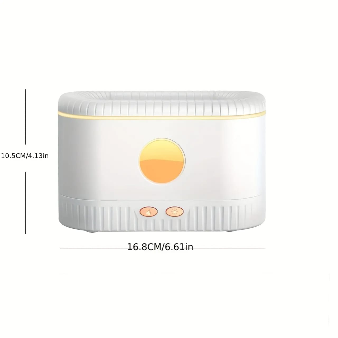 Ultrasonic Air Humidifier with Simulation Flame Lighting