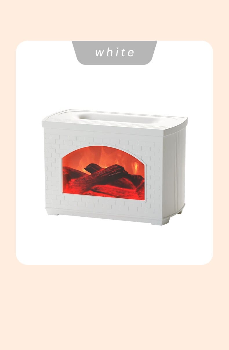 High Quality 3D Fireplace Aromatherapy Diffuser cool Mist Humidifier